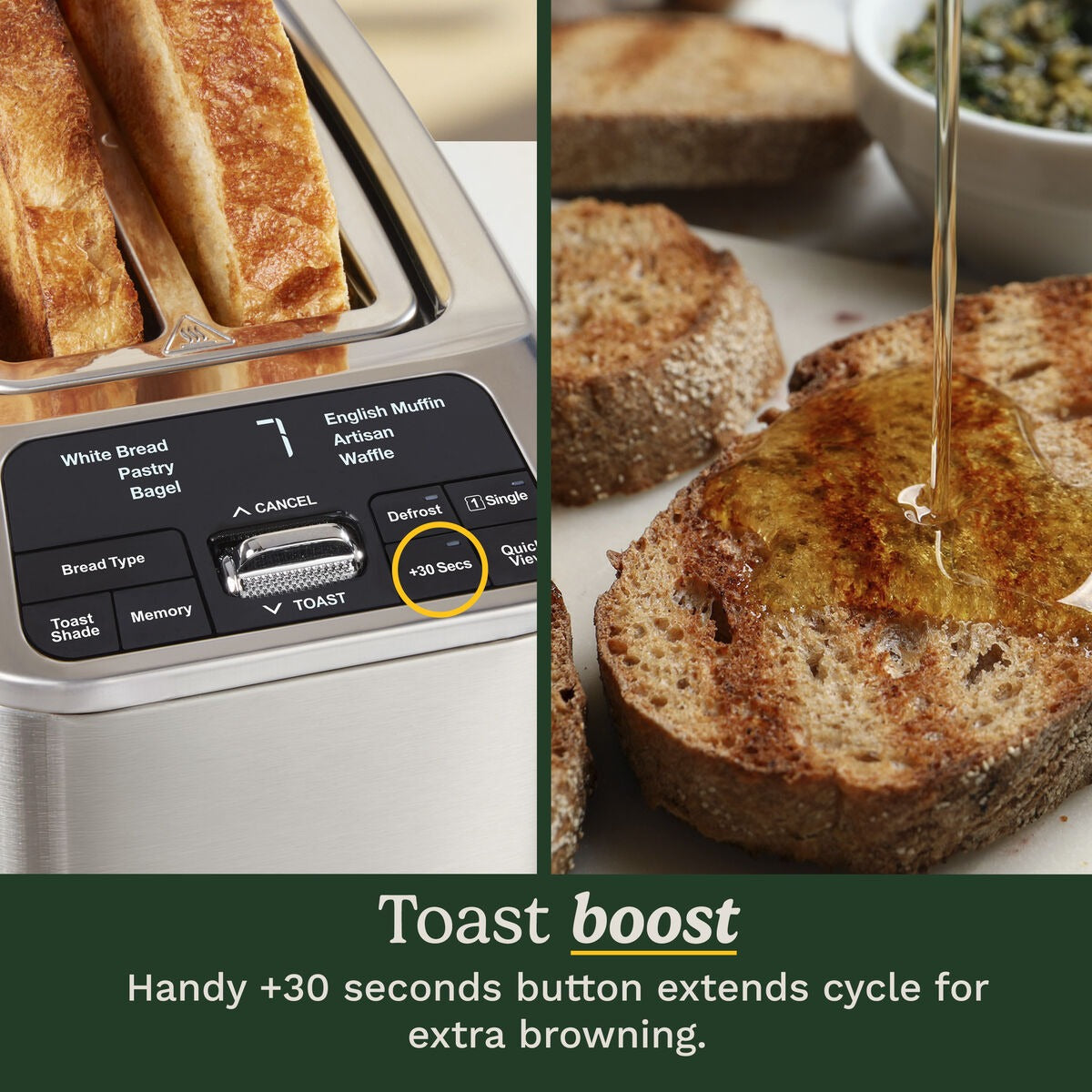 2-Slice Motorized Digital Toaster