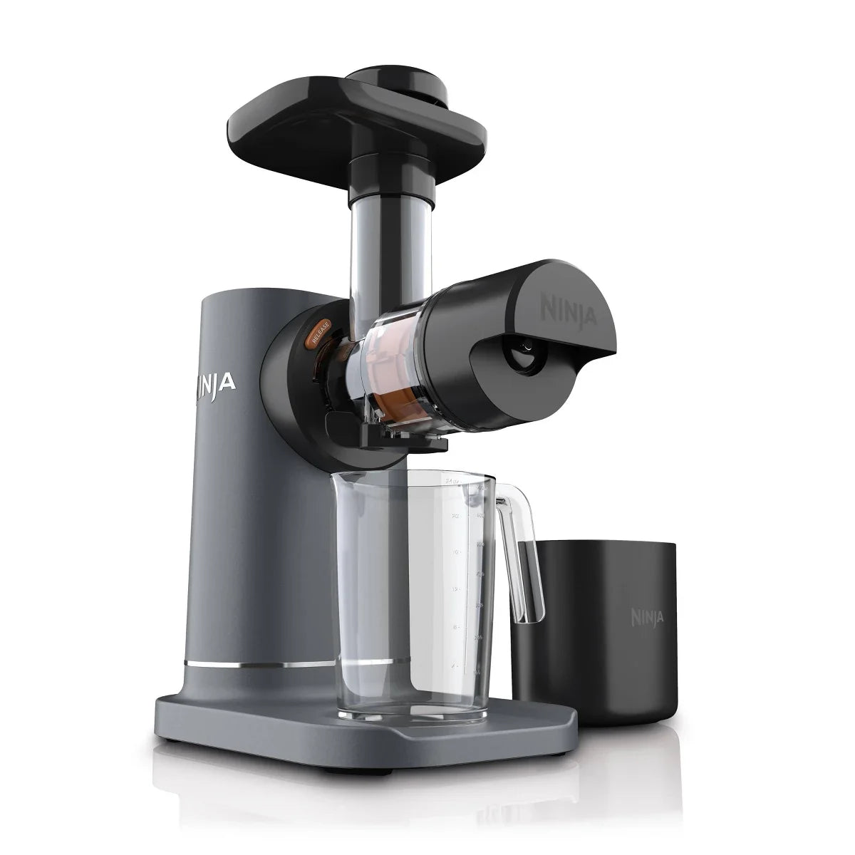 Ninja NeverClog Cold Press Juicer Powerful Slow Juicer with Total Pulp Control Easy to Clean - JC151: Juicer Machine, Dishwasher-Safe, BPA-Free