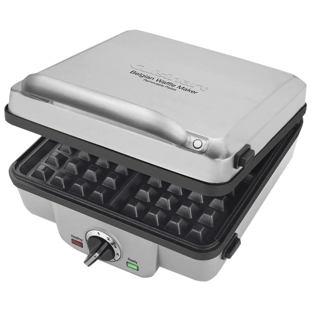 Cuisinart Belgian Waffle Maker with Removable Plates