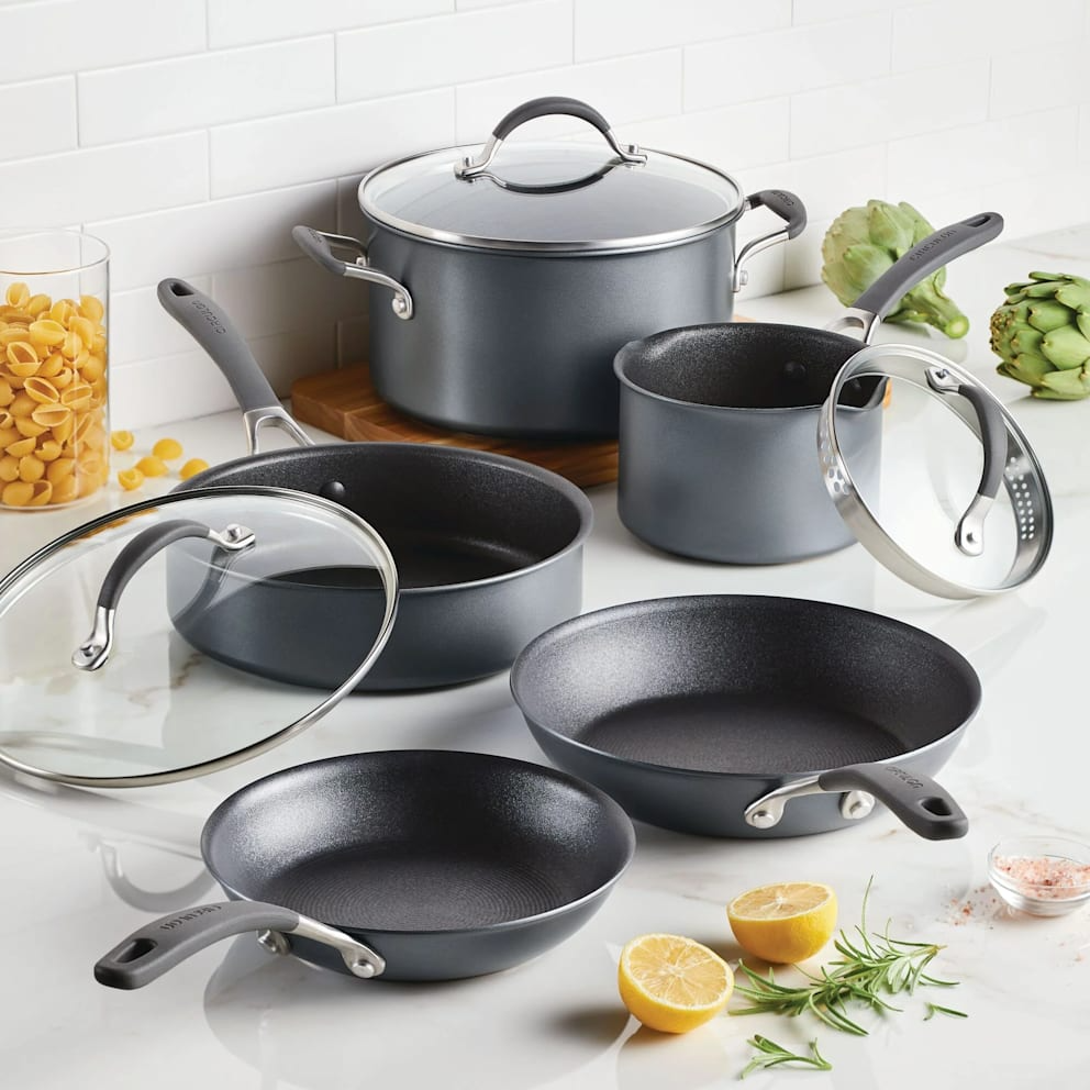 Circulon 8-Piece A1 ScratchDefense Nonstick Cookware Set