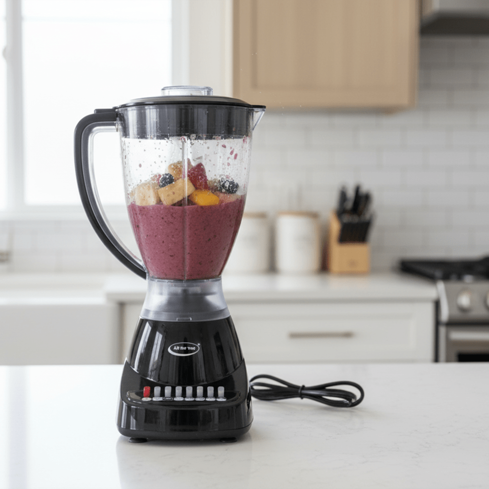 All for You 10-Speed Countertop Blender, Juicer &amp; Smoothie Maker
