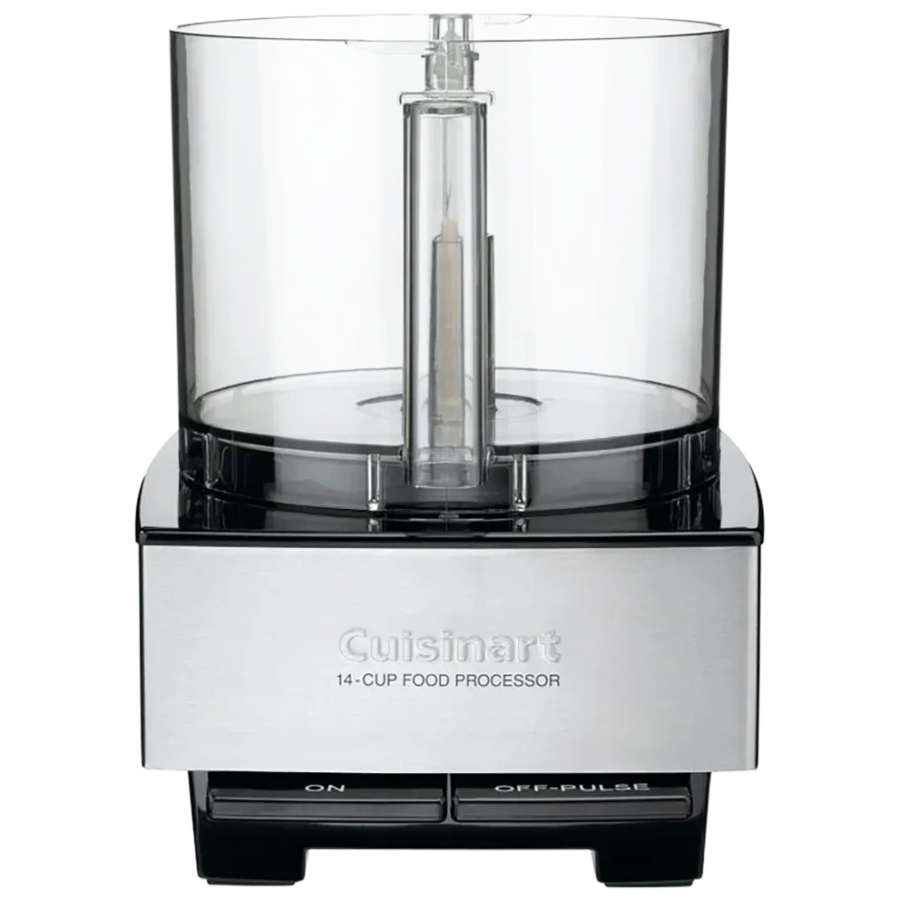 Cuisinart Food Processor 14-Cup Vegetable Chopper for Mincing, Dicing, Shredding, Puree &amp; Kneading Dough, White Stainless, DFP-14BCWNY