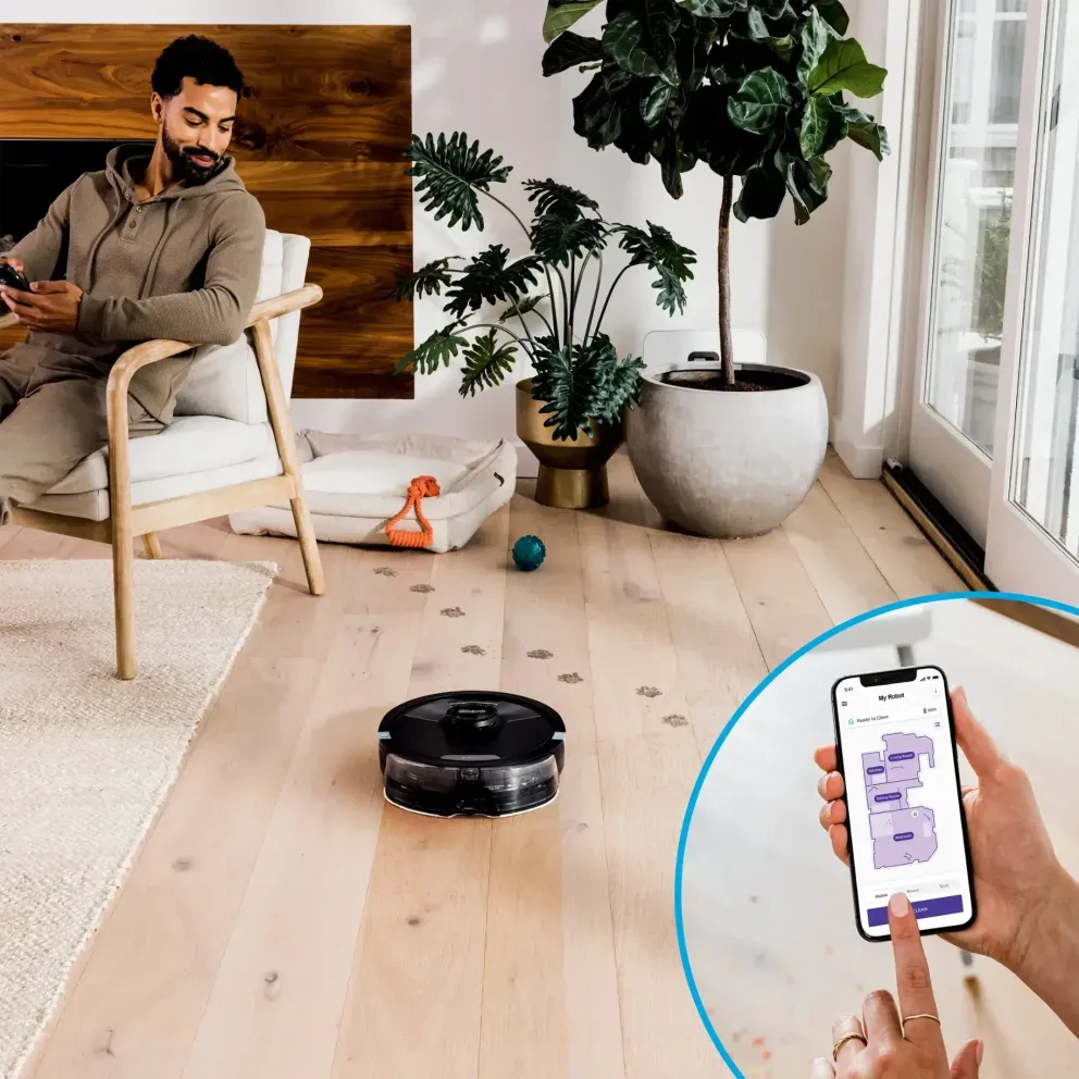 Shark AI Ultra 2-in-1 Robot Vacuum with Sonic Mopping and LIDAR (Refurbished)