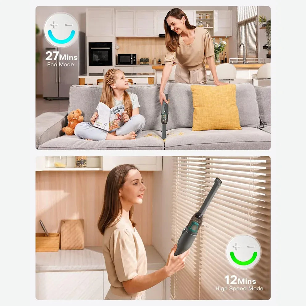 Ofuzzi Slim H7 Pro Cordless Handheld Vacuum with LED Light