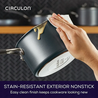 Circulon 8-Piece A1 ScratchDefense Nonstick Cookware Set