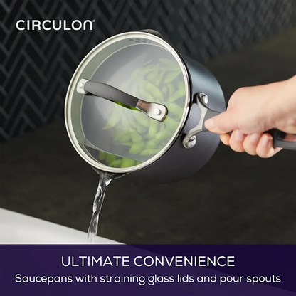 Circulon 8-Piece A1 ScratchDefense Nonstick Cookware Set