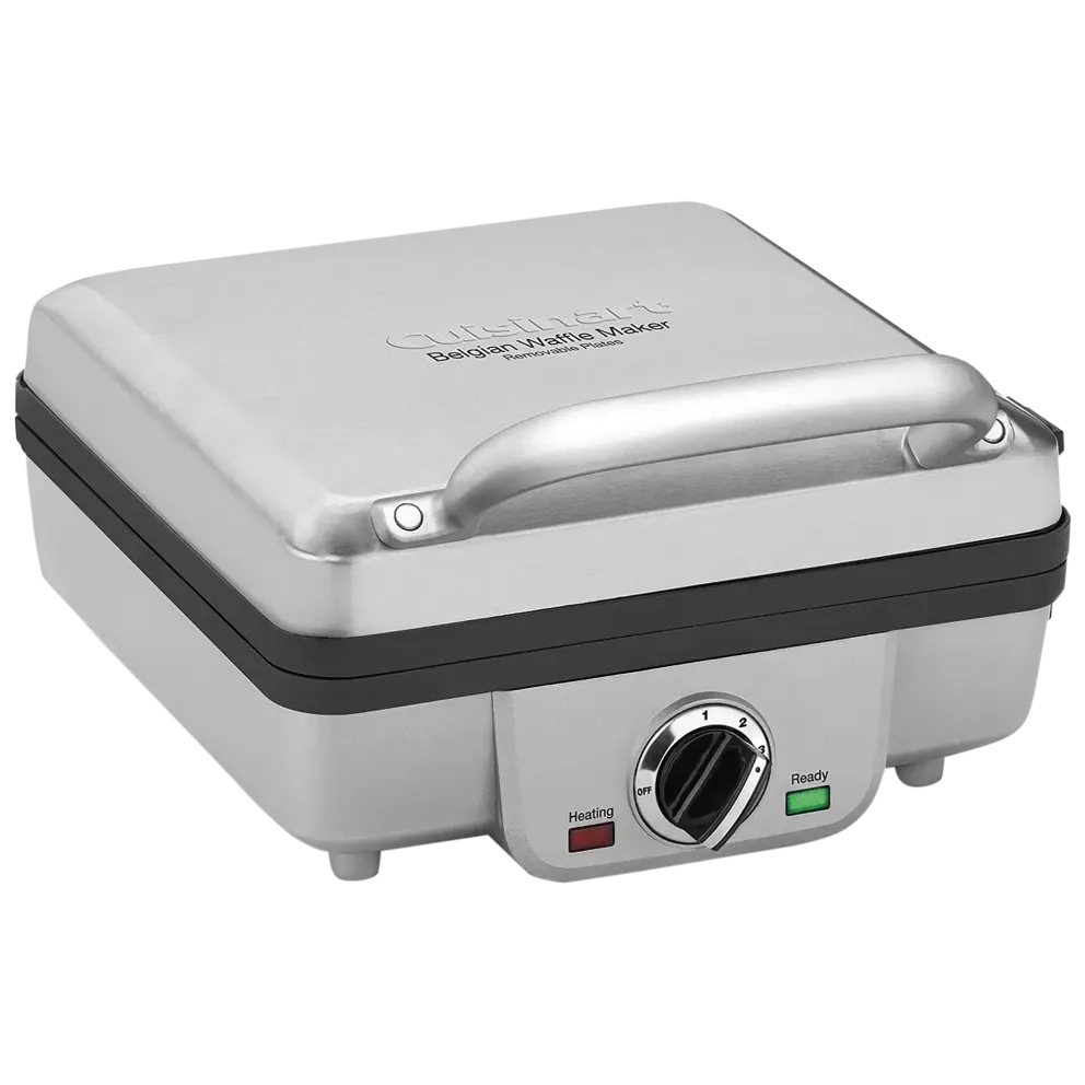 Cuisinart Belgian Waffle Maker with Removable Plates