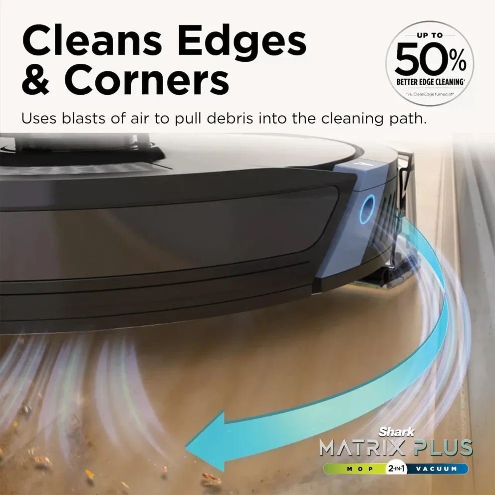 Shark 2-in-1 Robot Vacuum with Self-Empty Base (Refurbished)