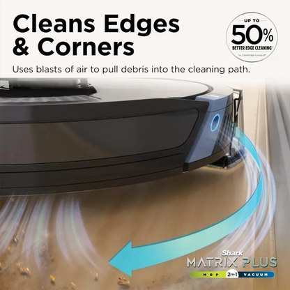 Shark 2-in-1 Robot Vacuum with Self-Empty Base (Refurbished)