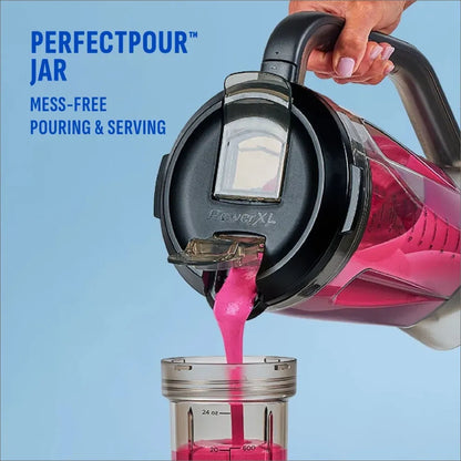 PowerXL SensiMax 1500W Blender &amp; Food Processor with Travel Cup
