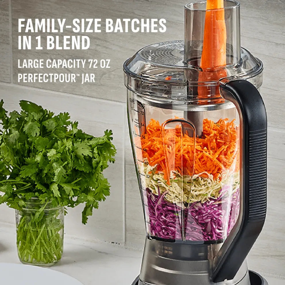 PowerXL SensiMax 1500W Blender &amp; Food Processor with Travel Cup